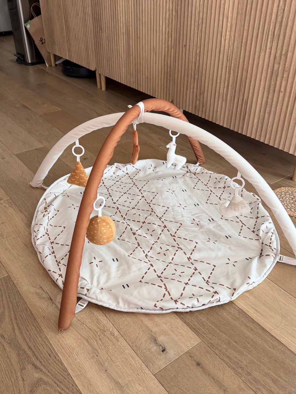 Boho baby play mat gym tummy time